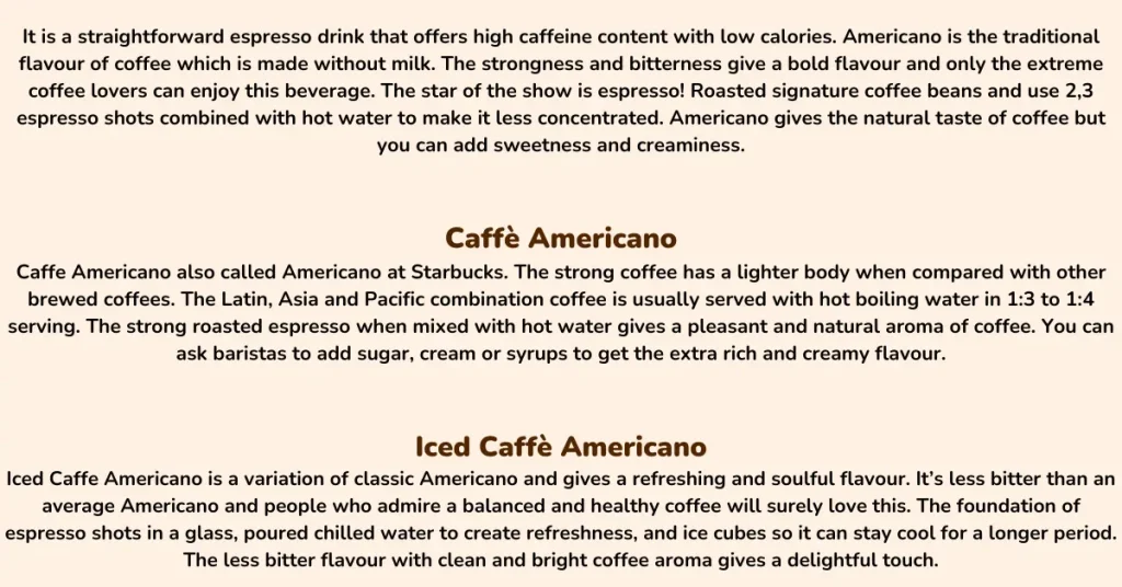 Americano