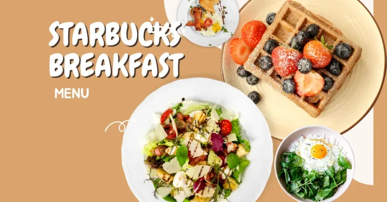 Starbucks Breakfast Menu Prices UK 2024 (May)