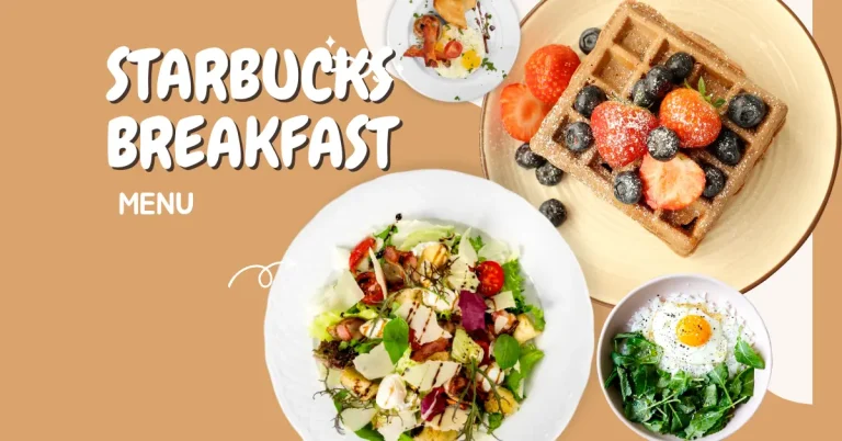 Starbucks Breakfast Menu uk
