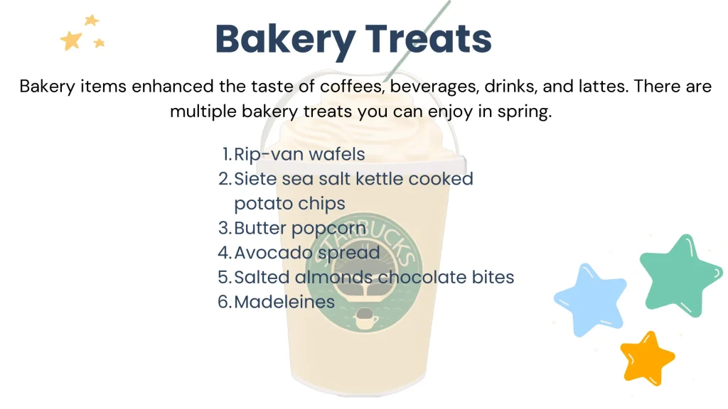 starbucks menu bakery 