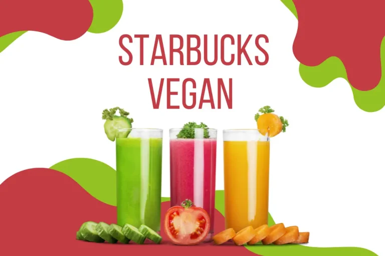 Starbucks vegan menu