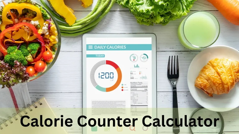 Calorie Counter Calculator