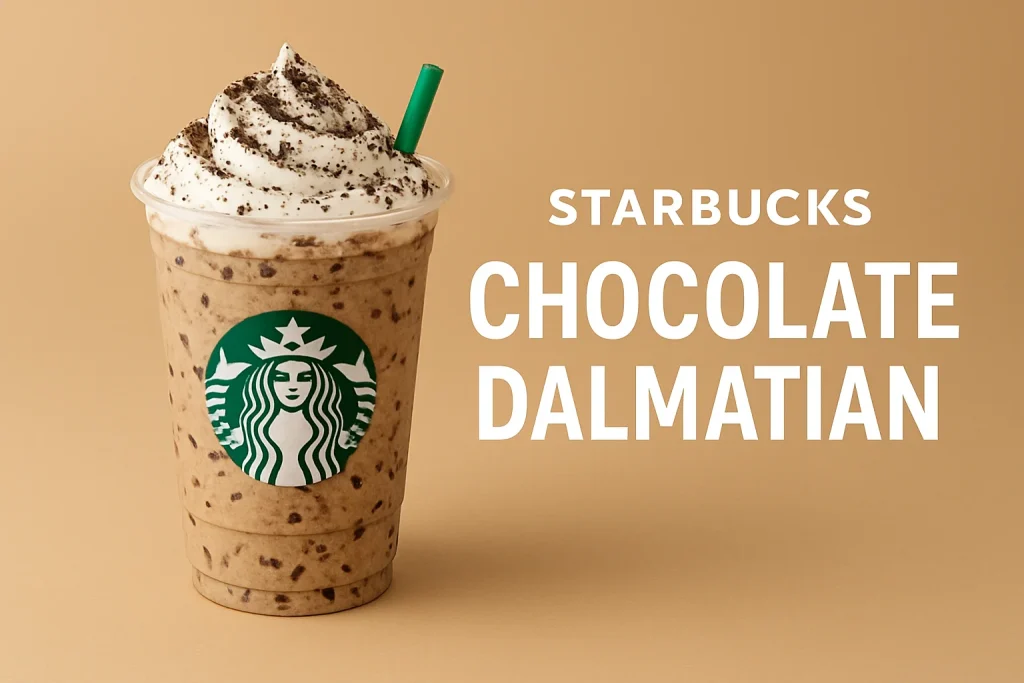 Starbucks Secret Menu UK Updatd 2025 36 Chocolate Dalmatian