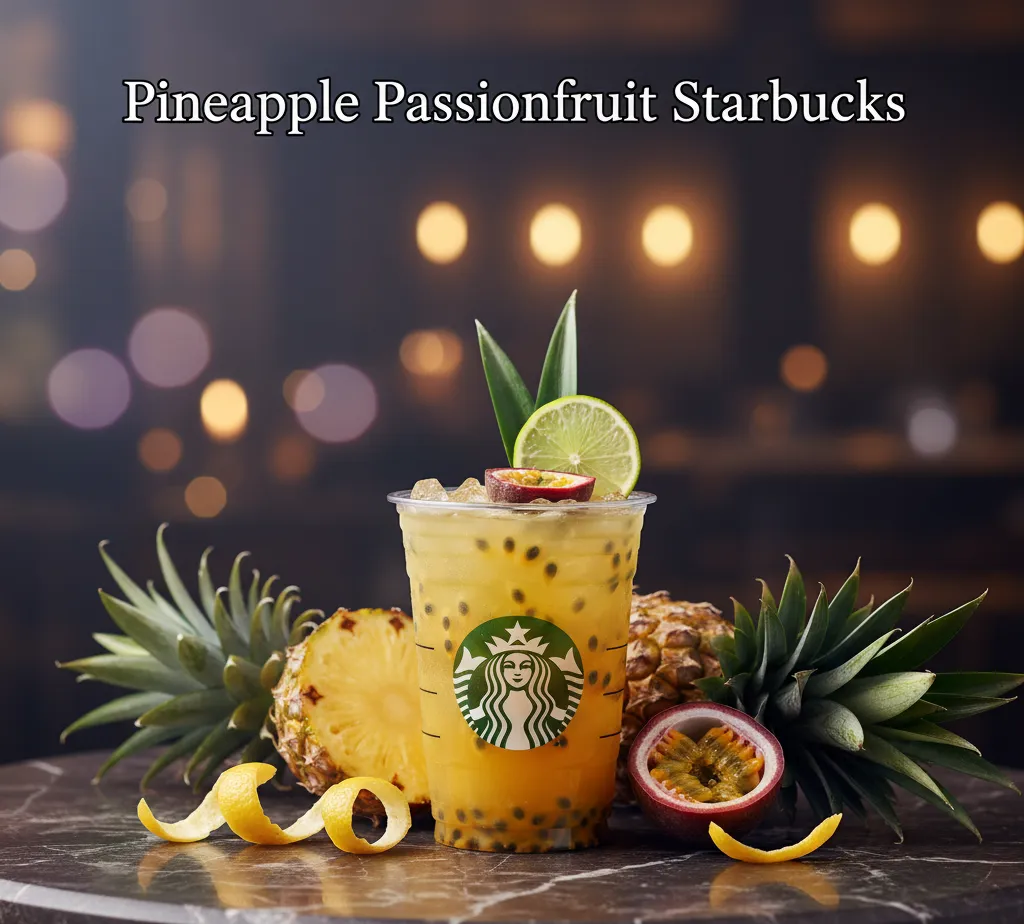 Pineapple Passionfruit Starbucks
