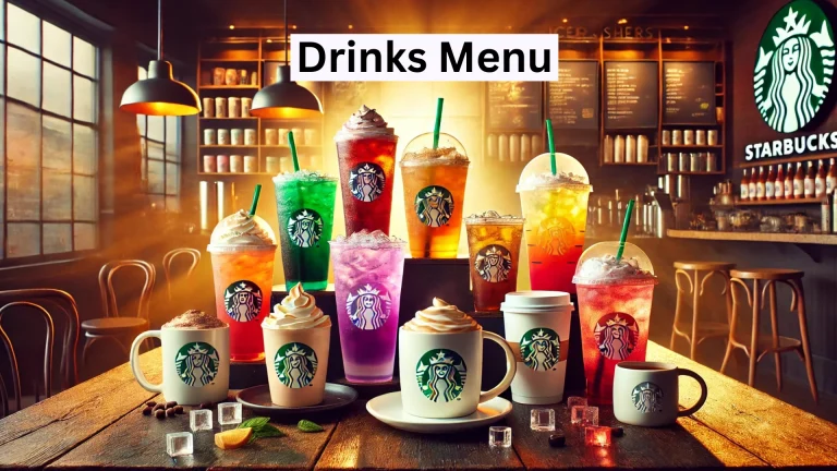 Starbucks Drinks Menu Prices UK