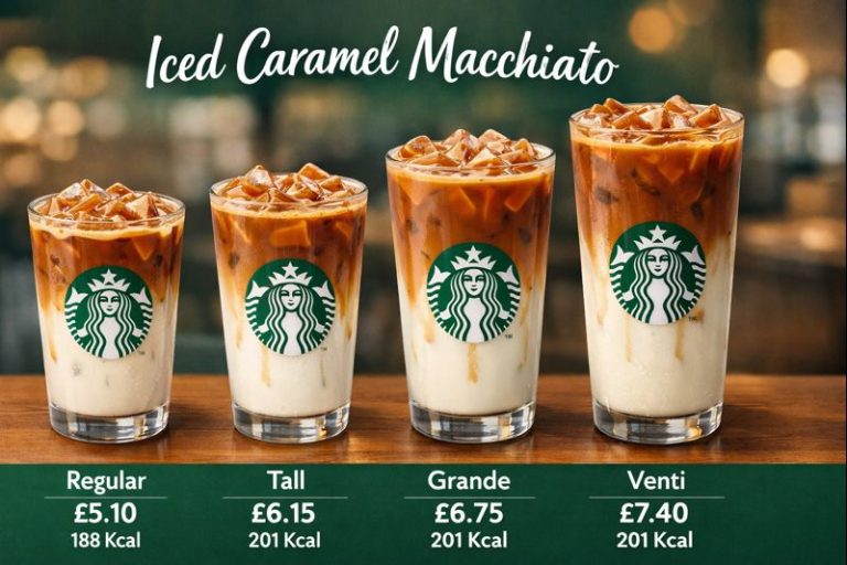Starbucks Iced Caramel Macchiato Prices