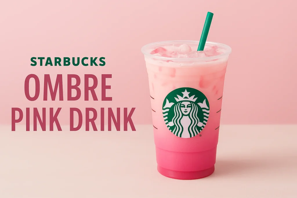 Starbucks Secret Menu UK Updatd 2025 30 Starbucks Ombre Pink Drink