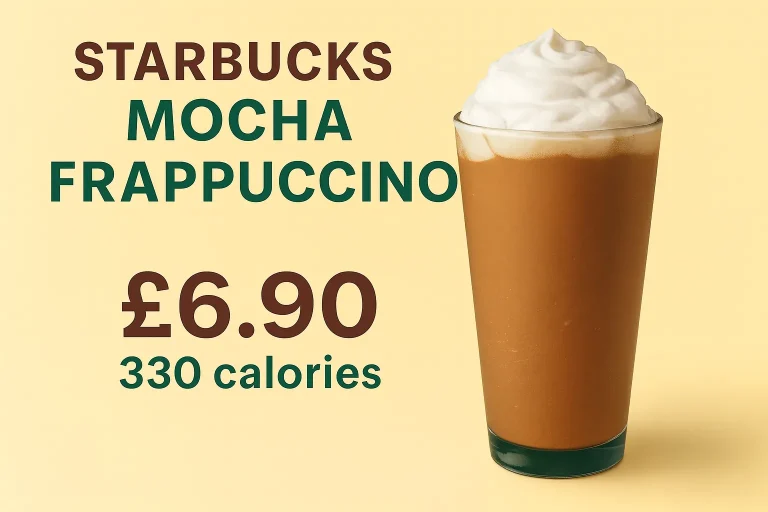 Starbucks UK Mocha Frappuccino