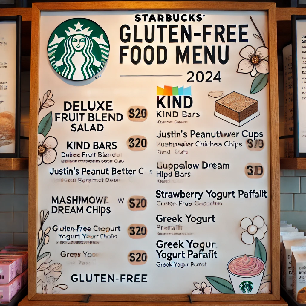 Starbucks Gluten-Free Menu UK: Top Drinks, Food & Snacks (2025) 4 Starbucks gluten free food Menu 2024