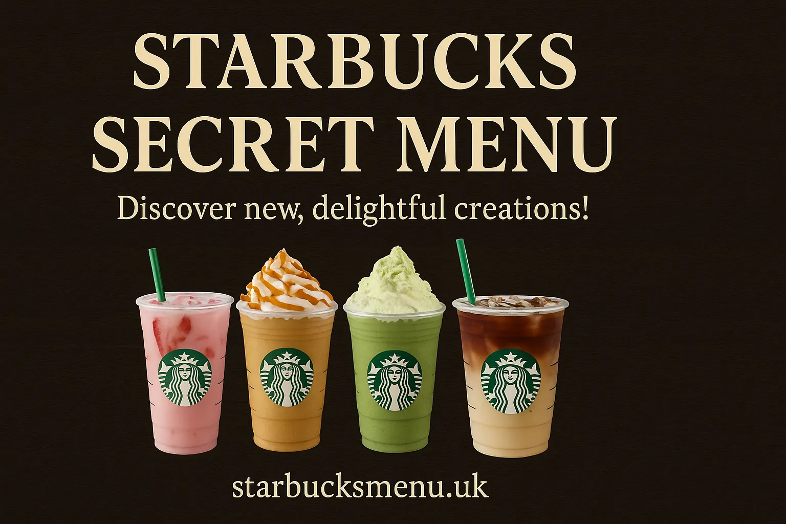 Starbucks Secret Menu UK Updatd 2025 1 Starbucks secrets Menu UK