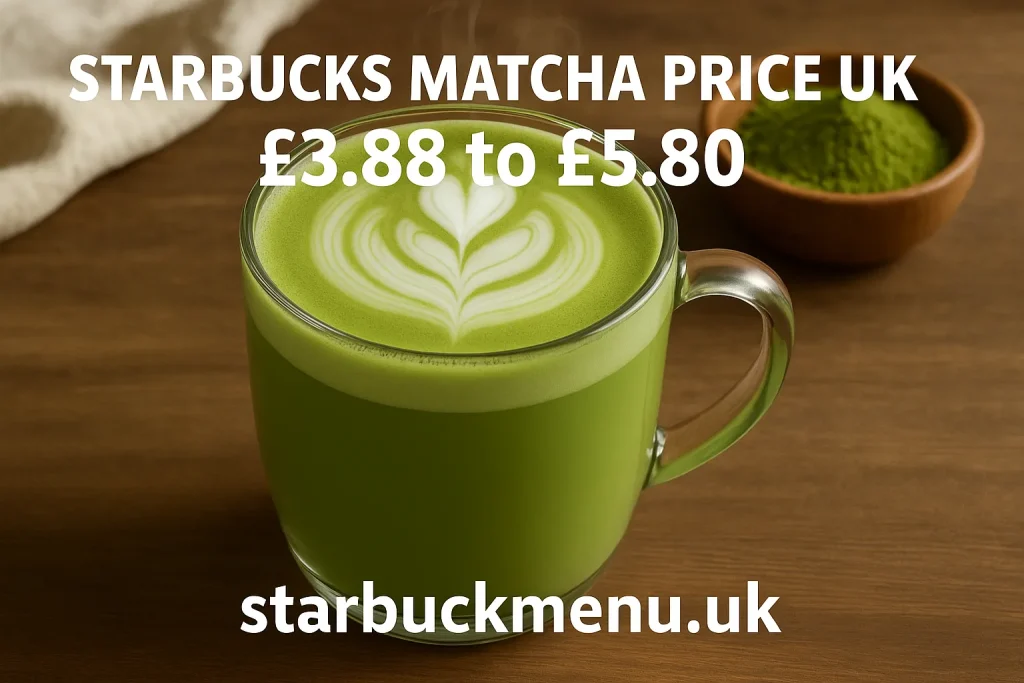 Matcha green tea latte Starbucks price 1 starbucks matcha