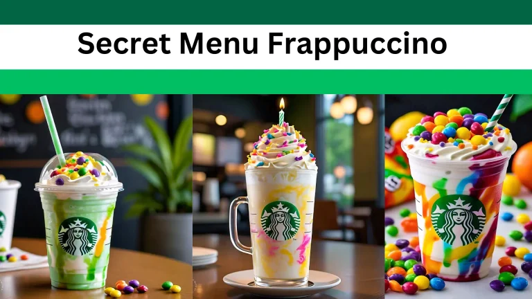 Starbucks Secret Menu Frappuccino