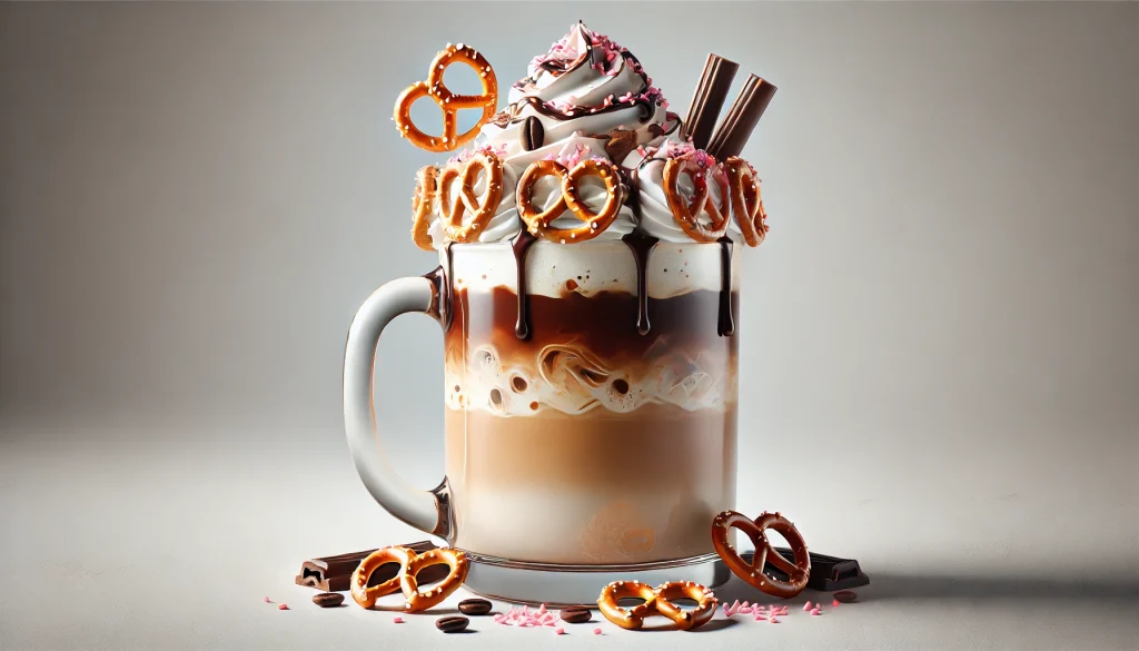 Starbucks Christmas Menu UK 2025: Special Drinks for Christmas 3 Salted Pretzel Cocoa Oatmilk Latte