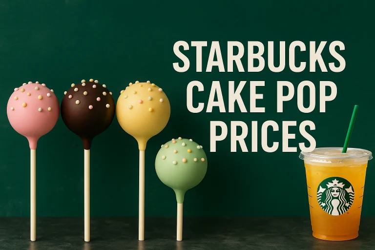 Starbucks Cake Pop Prices UK