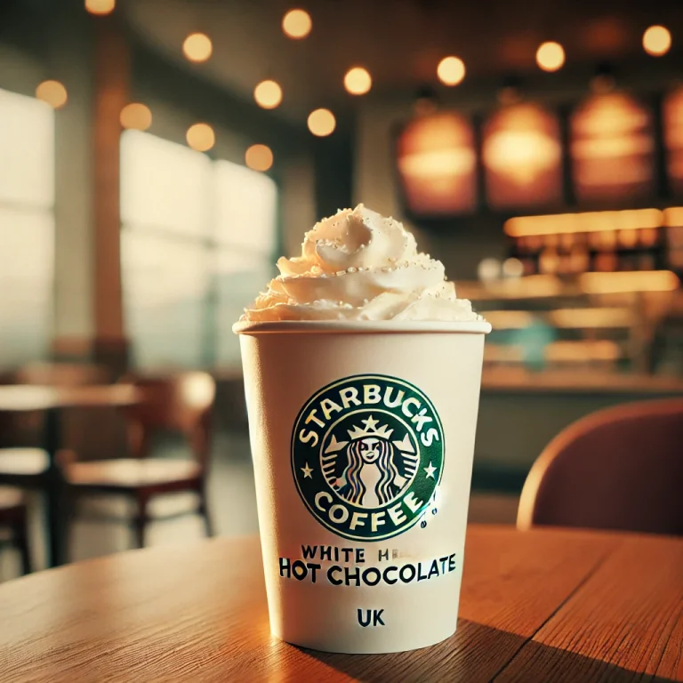 Starbucks White Hot Chocolate Price, Calories, Caffeine, in the UK