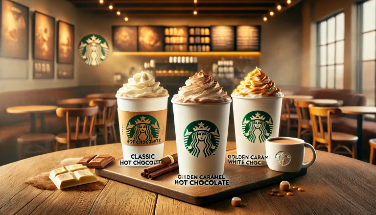 Starbucks hot chocolate Drinks cost (prices) UK