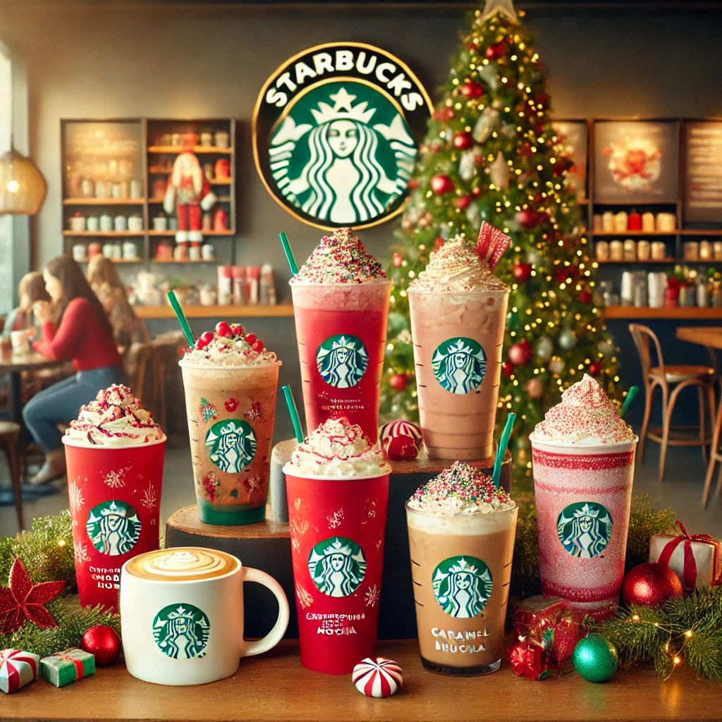 Starbucks Christmas Menu UK 2024 Special Drinks for Christmas