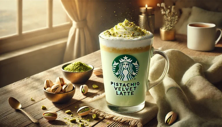 Pistachio Velvet Latte uk