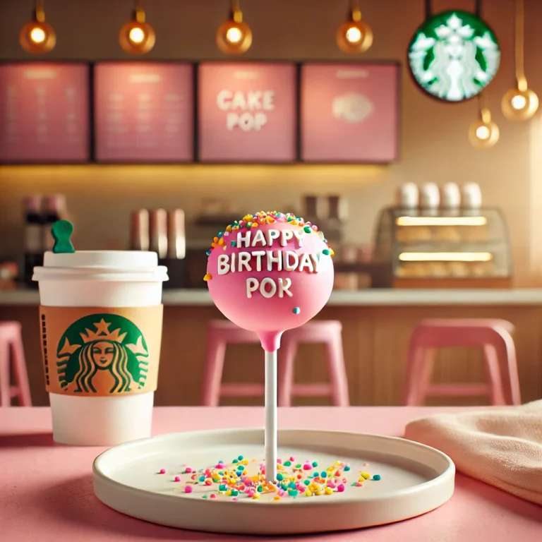 birthday cake Pop