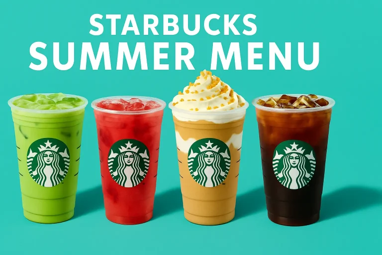 Starbucks Summer Menu 2025 UK