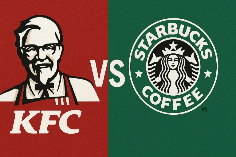 Starbucks VS Kfc