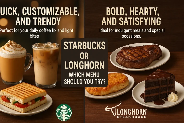 Starbucks or Longhorn