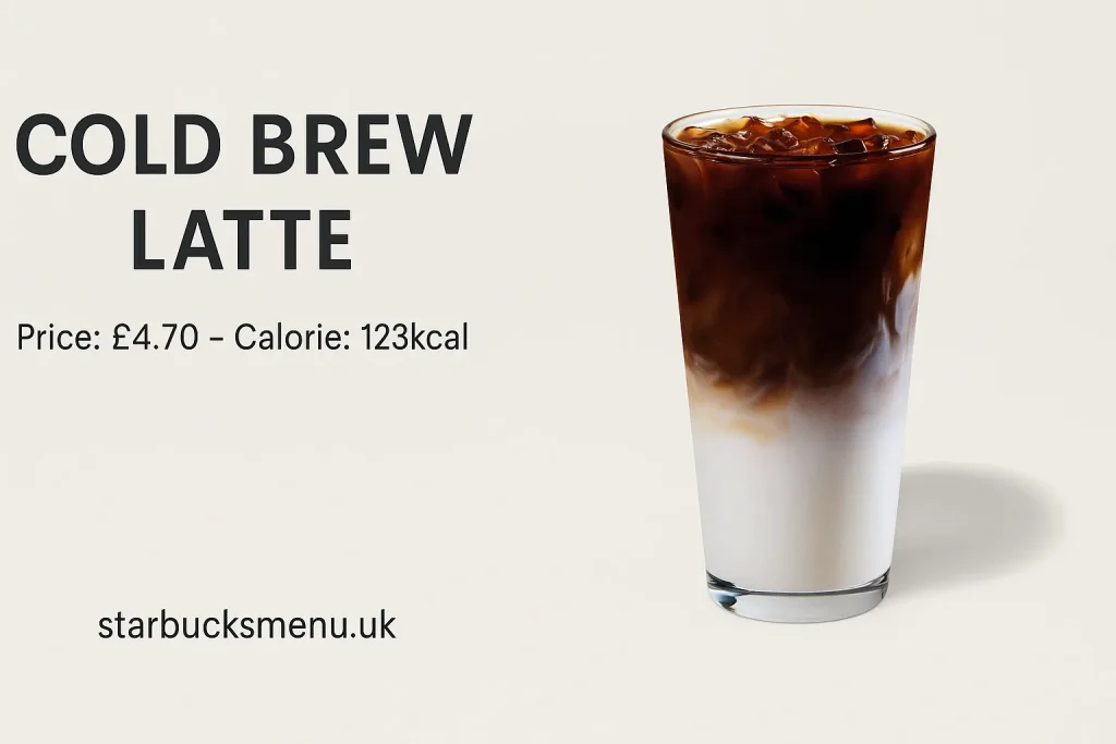 Starbucks Cold Brew Latte UK – Price, Calories & Taste Guide 1 Cold Brew Latte uk