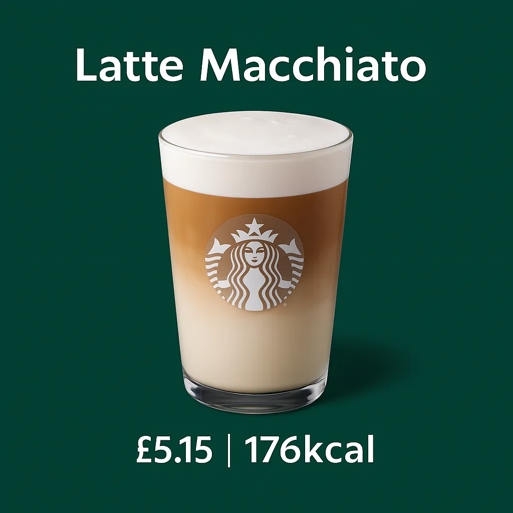 Starbucks Latte Macchiato– UK Price, Calories, Nutrition & Recipe 1 Starbucks Latte Macchiato