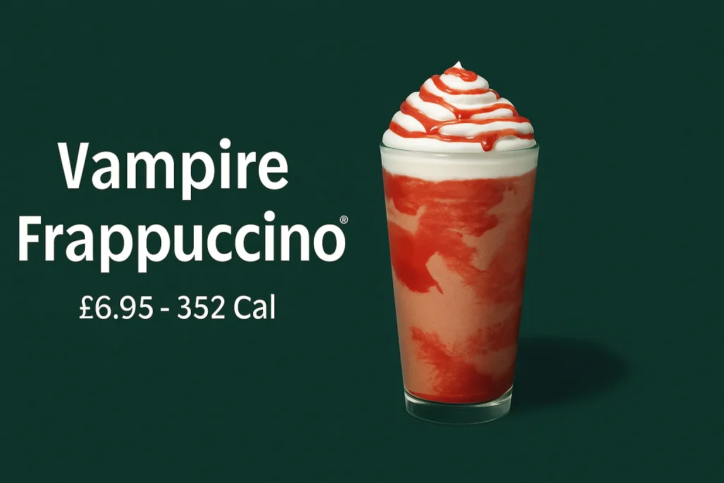 Starbucks Vampire Frappuccino price