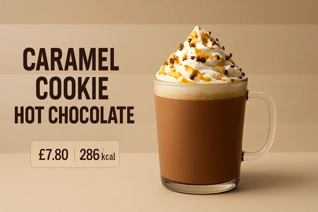 Caramel Cookie Hot Chocolate Starbucks – Prices & Calories 2 Caramel Cookie Hot Chocolate