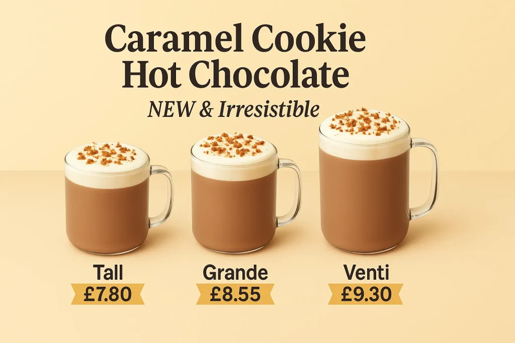 Caramel Cookie Hot Chocolate Starbucks – Prices & Calories 4 Caramel Cookie Hot Chocolate price