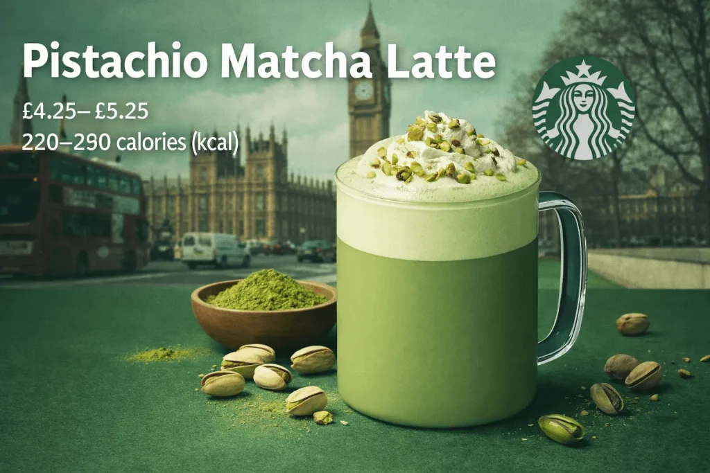 Starbucks Pistachio Matcha Latte