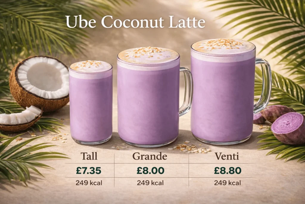 Ube Coconut Latte Starbucks